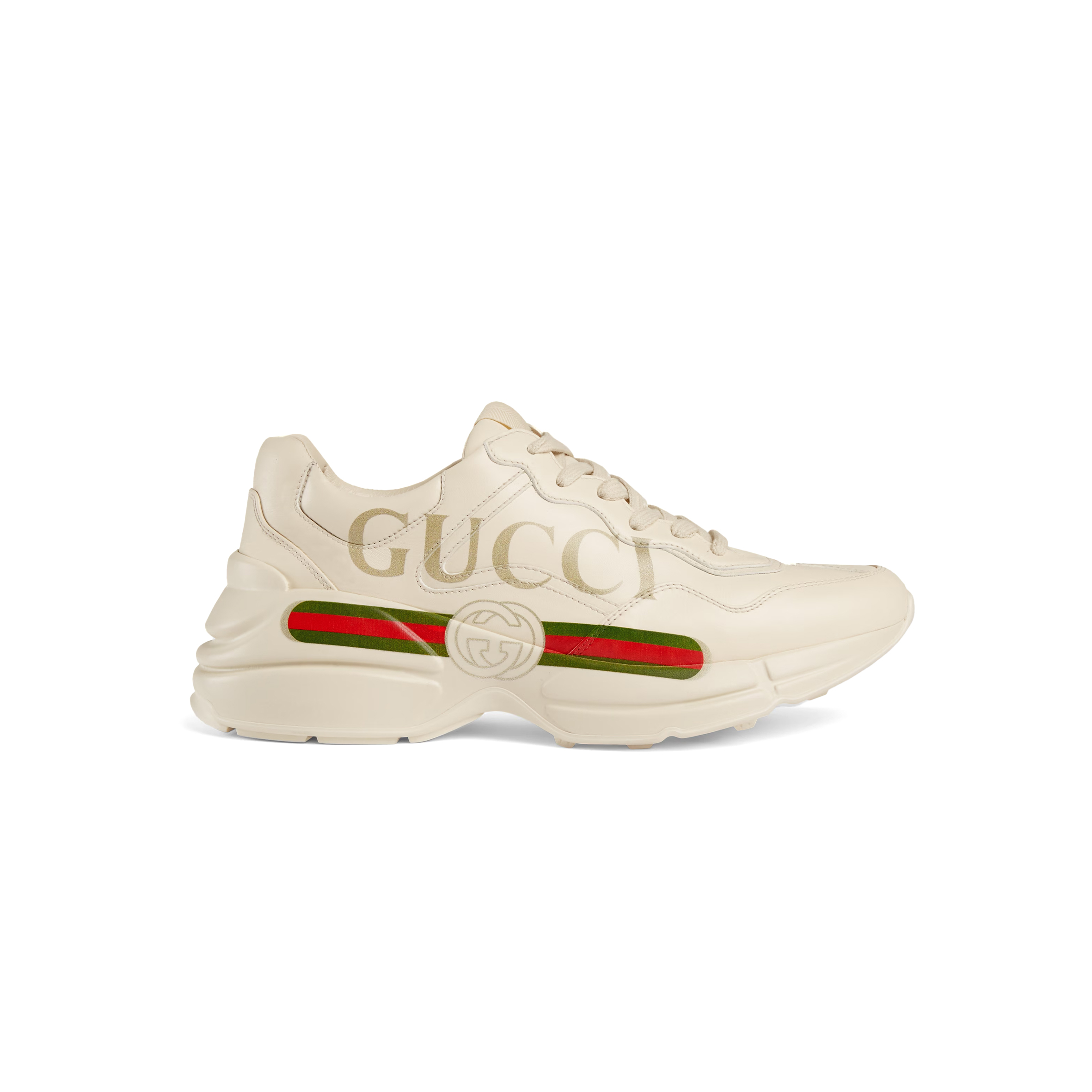 G*u*i women''s rhyton trainer with G*u*i logo 528892